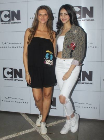 Nandita Mahtani at the launch of her cartoon collection