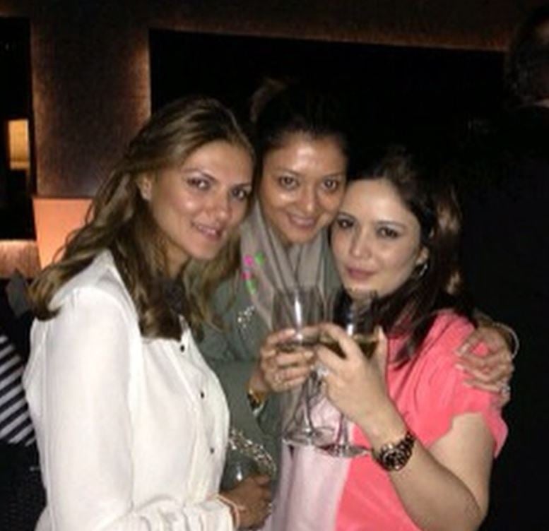 Nandita Mahtani during a party