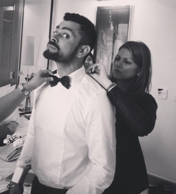 Nandita Mahtani styling Virat Kohli