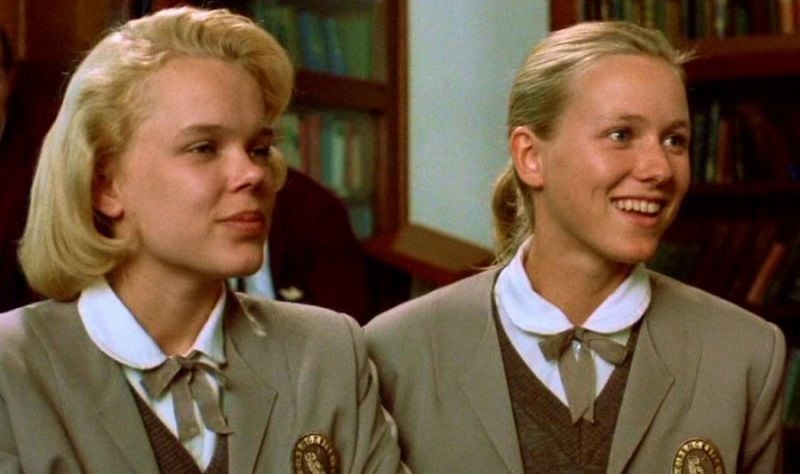 Naomi Watts (right) in the film 