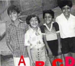 Narendra Chanchal in childhood