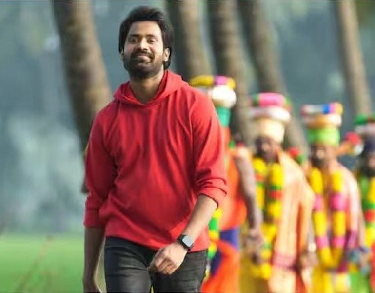 Narne Nithiin in a still from the film, Aay