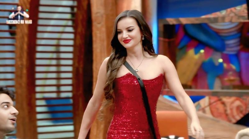 Natalia Janoszek in a still from the reality show 