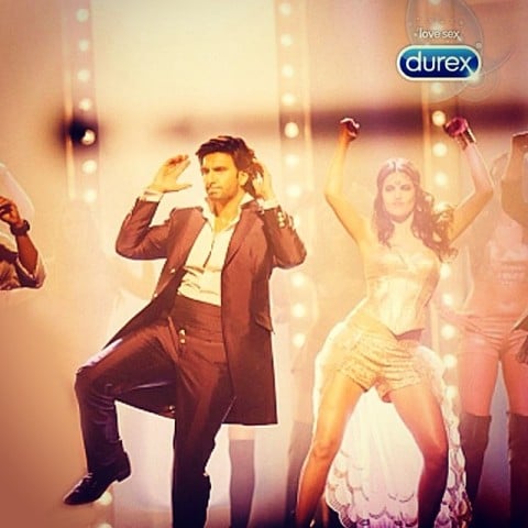 Natasa Stankovic in Durex advertisement