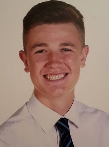 Nathan King during his teenage