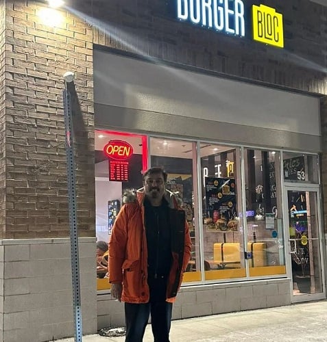 Nauman Ijaz during his vacation