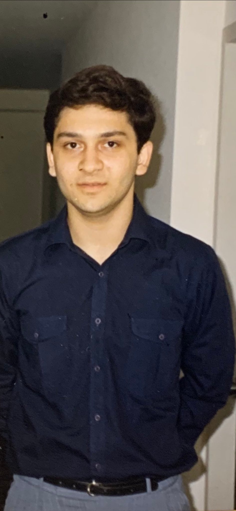 Nauman Niaz when he was 22 years old