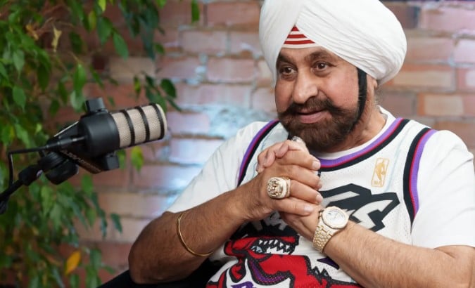 Nav Bhatia while promoting basketball during a media conversation