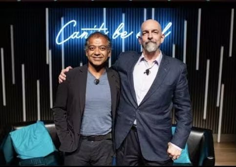 Naval Ravikant and Neal Stephenson at Blockstack Summit 2019