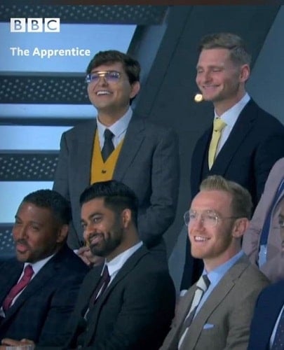 Navid Sole in The Apprentice