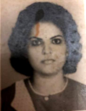 Navika Kumar in her youth