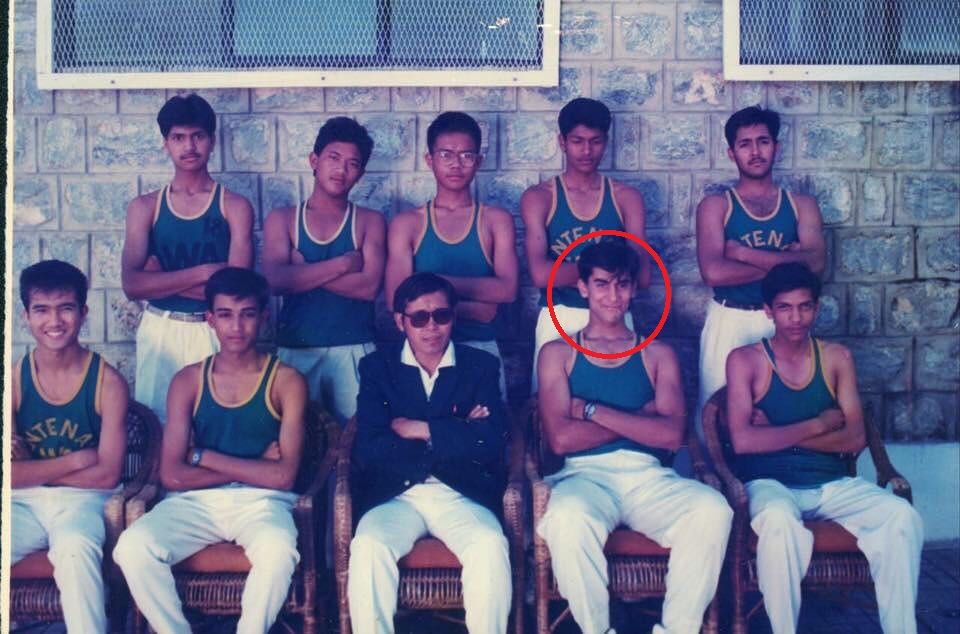 Old image of Nawab Shah (encircled)