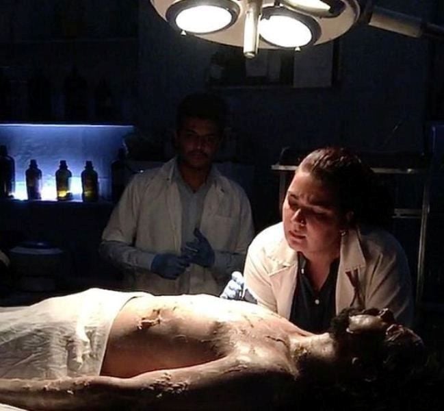 Nayani Dixit as Ms Sehti in a still from the web series 