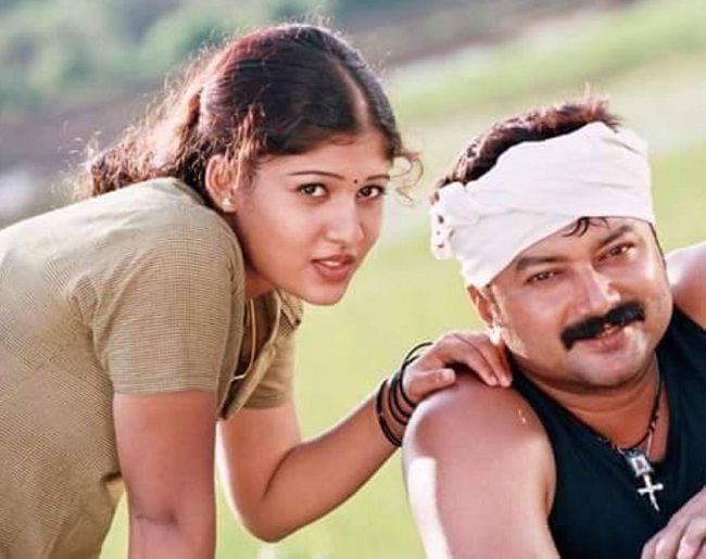 Nayanthara in a still from film Manassinakkare