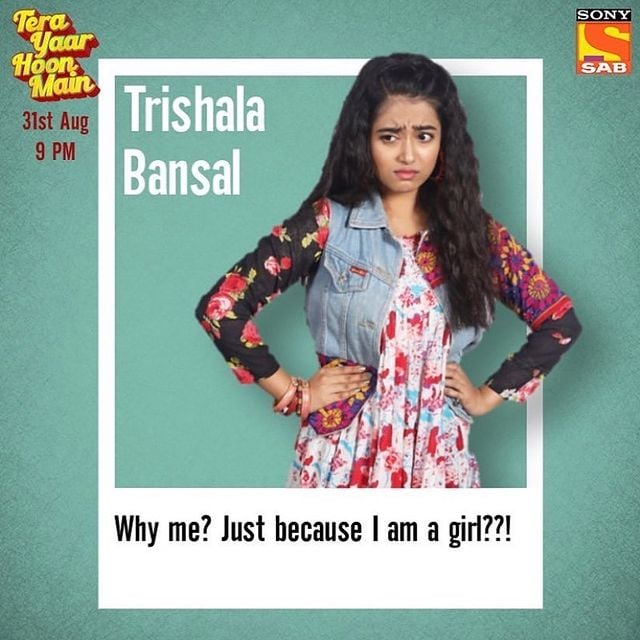 Neeharika Roy as Trishala Bansal in SAB TV