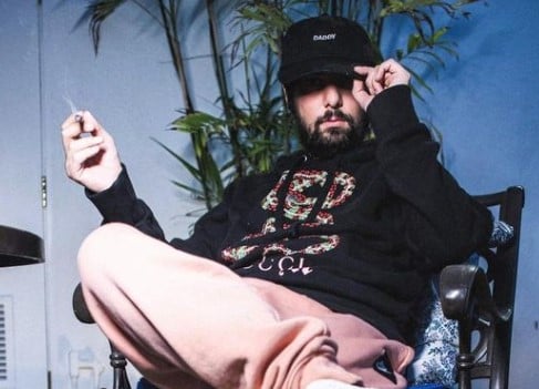 Neel Nanda while smoking a cigarette