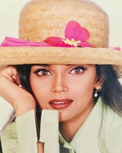 Neelam Singh during her modelling days