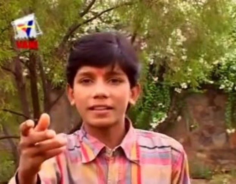 Neelkamal Singh in a still from the music video 