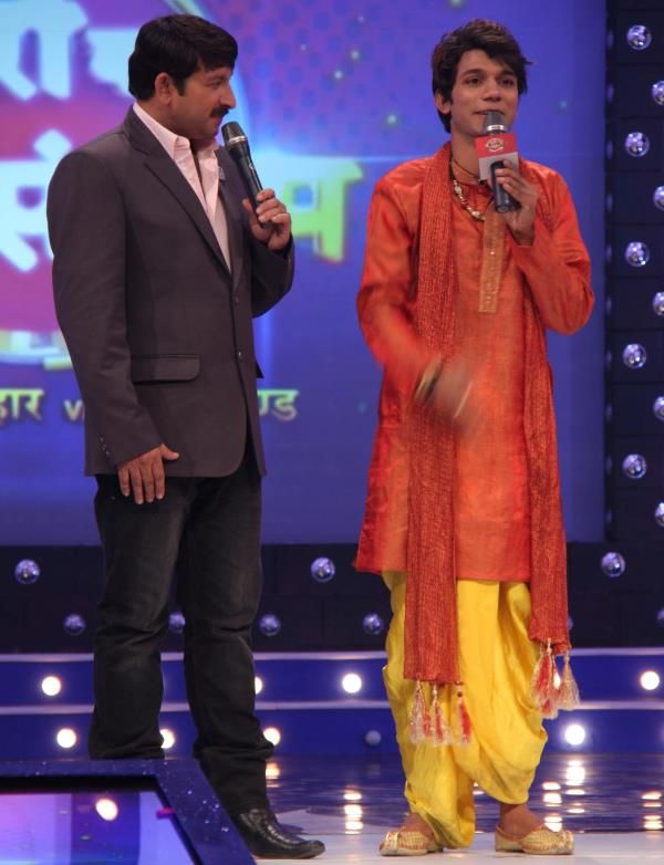 Neelkamal Singh (right) in a still from the TV Show 