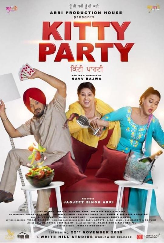 Neelu Kohli on the Poster of the 2019 Punjabi film 