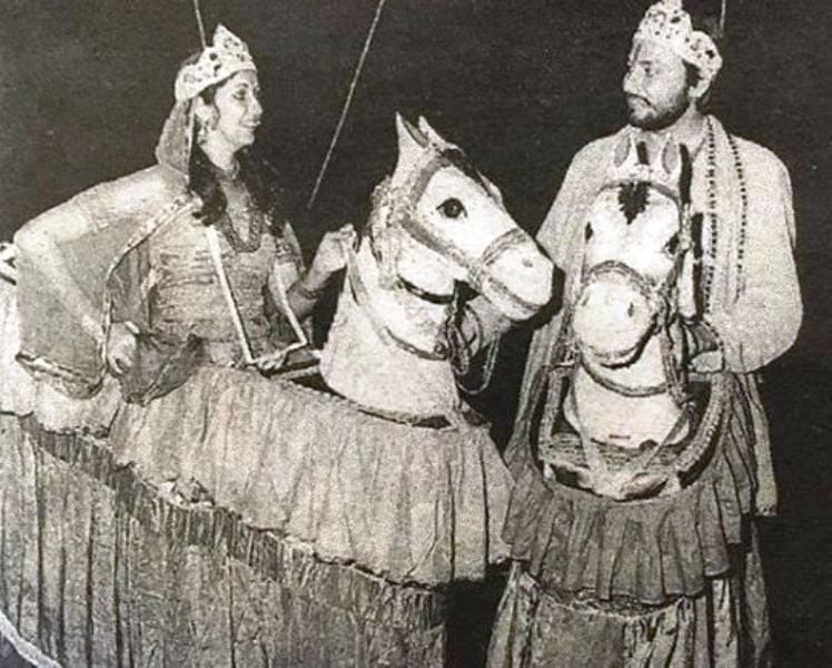 Neena Kulkarni in a Theatre Play