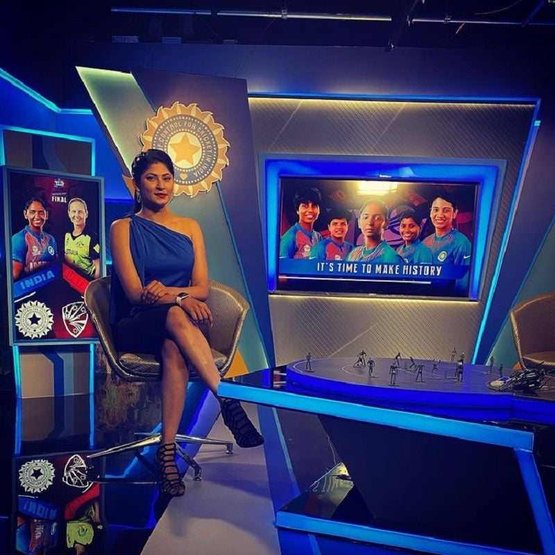 Neha Chowdary hosting India vs England ODI series