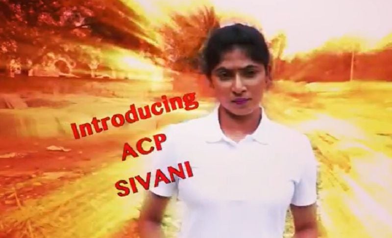 Neha Chowdary in the television serial Nijam