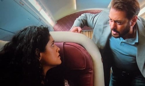 Neha Iyer in a still from Sikandar