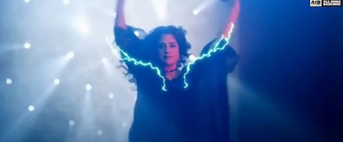 Neha Iyer in a still from the song of AIB