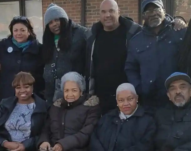 Neville Roy Singham with a Chinese Communist Party