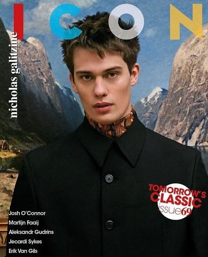 Nicholas Galitzine featured on a magazine cover