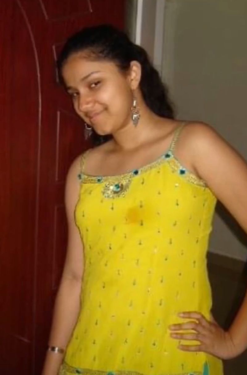 Nidhi Kumar as a teenager