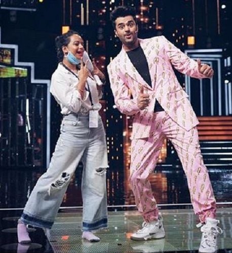 Nidhi Moony Singh With Maniesh Paul