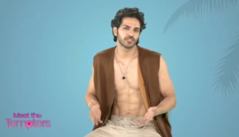 Nikhil Mehta in a still from the dating game show