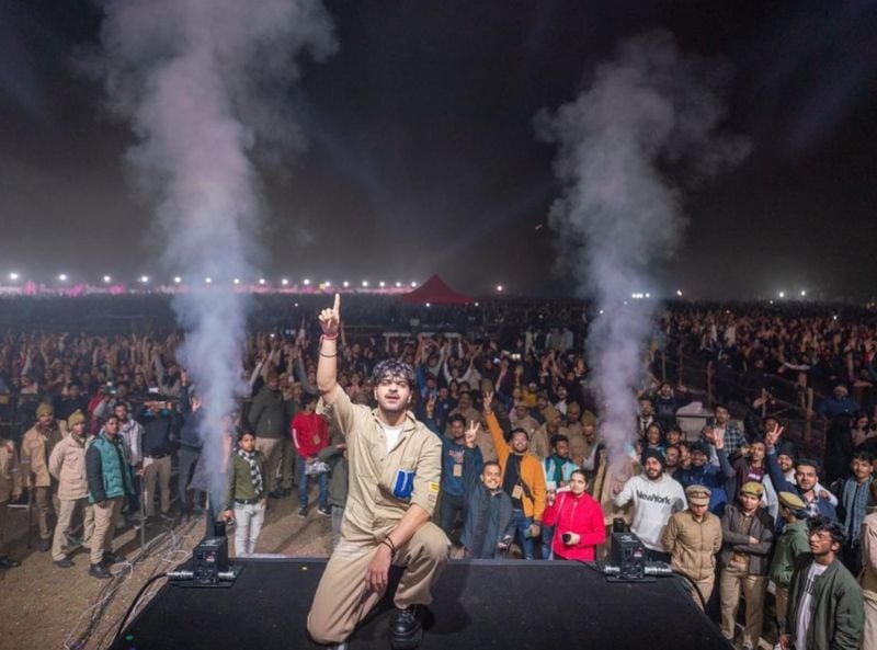 Nikhil Mehta performing live in Guwahati