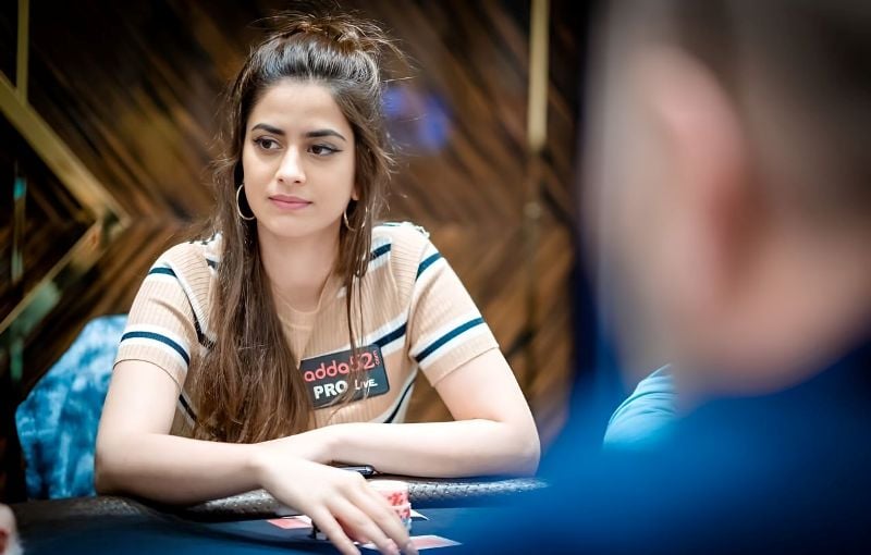 Nikita Luther during a match