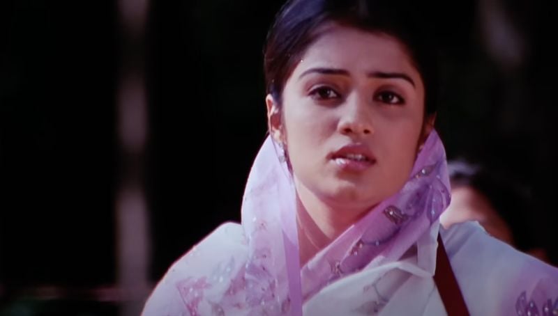 Nikita Thukral in a still from the Malayalam film titled