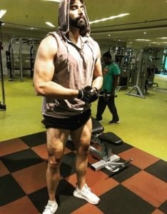 Nikitin Dheer at Gym