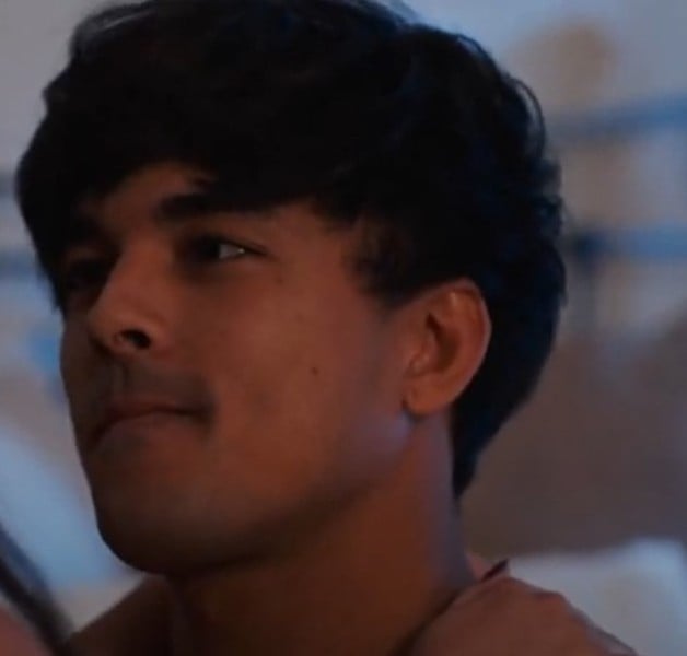 Niko Terho in a still from the American film Sno Babies (2020)