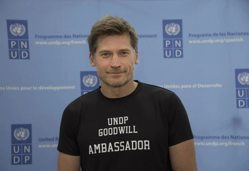 Nikolaj Coster-Waldau as the UNDP Goodwill Ambassador