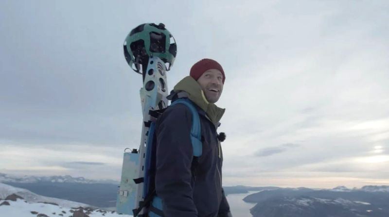 Nikolaj Coster-Waldau while documenting the effects of global warming in Greenland
