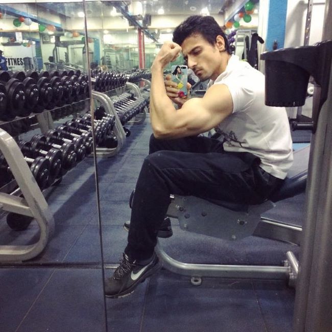 Niks Indian at the gym