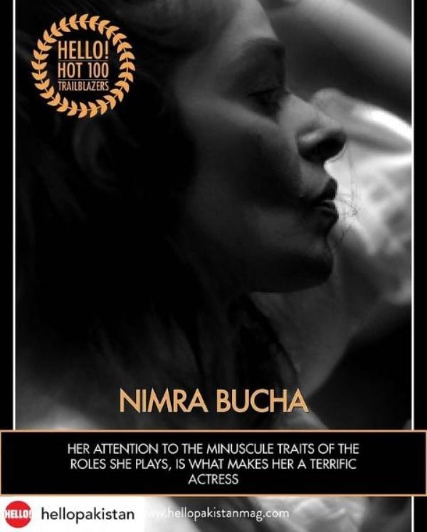 Nimra Bucha on the Hello!Pakistan magazine