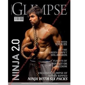 Ninja on the cover of the Glimpse Magazine
