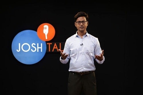 Niraj Kumar at Josh Talks