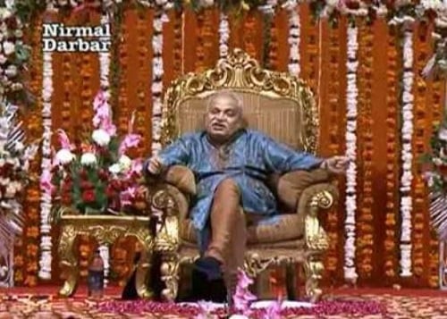 Nirmal Baba in one of his smagams