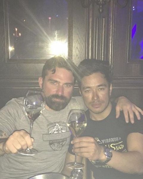 Nirmal Purja with his friend