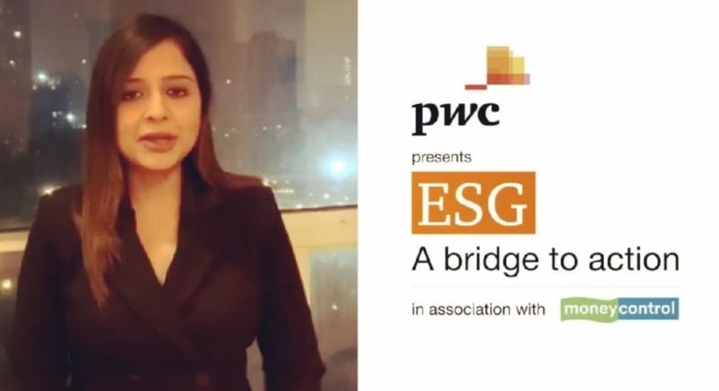 Nisha Poddar in a still during the MoneyControl