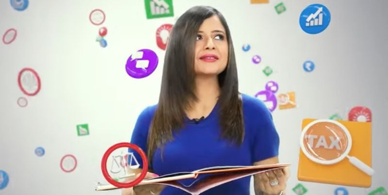 Nisha Poddar in a still from the CNBC-TV18