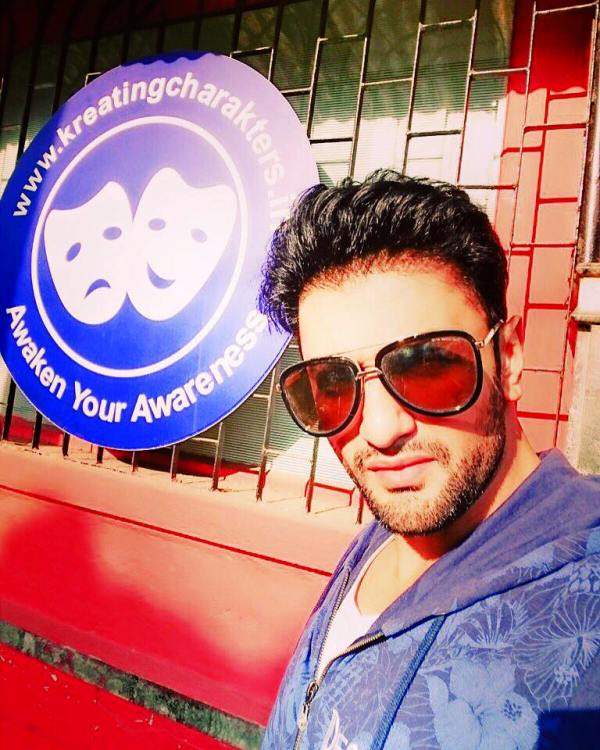 Nishant Malkani in His Acting School